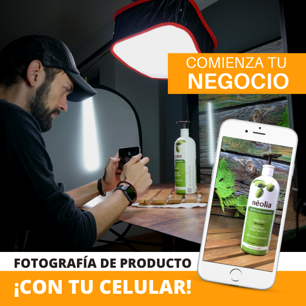Curso de fotografía de productos